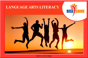 New Jersey Rise & Shine Language Arts Literacy Whiteboard