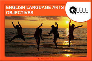 English Language Arts Objectives Whiteboard